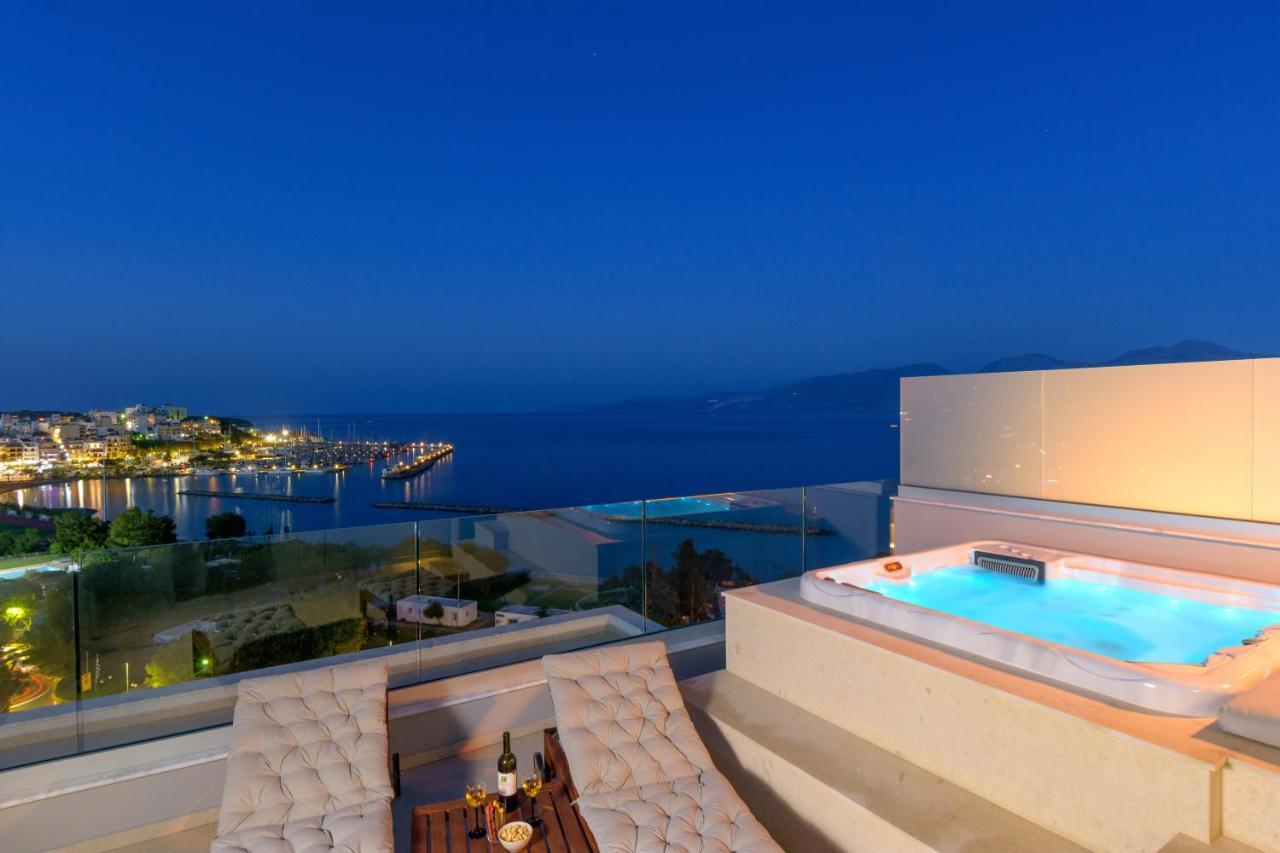 Angelique Luxury Apartment Ágios Nikolaos Exterior foto